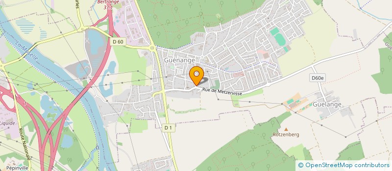 localisation de l'entreprise MONSIEUR FREDERIC SCHLOSSER  GUENANGE