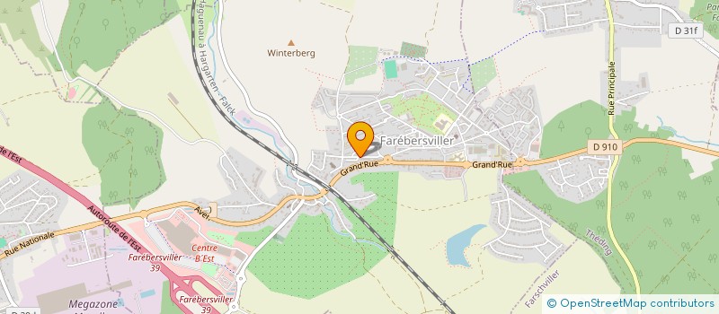 localisation de l'entreprise MONSIEUR FREDERIC SCHMIDT  FAREBERSVILLER