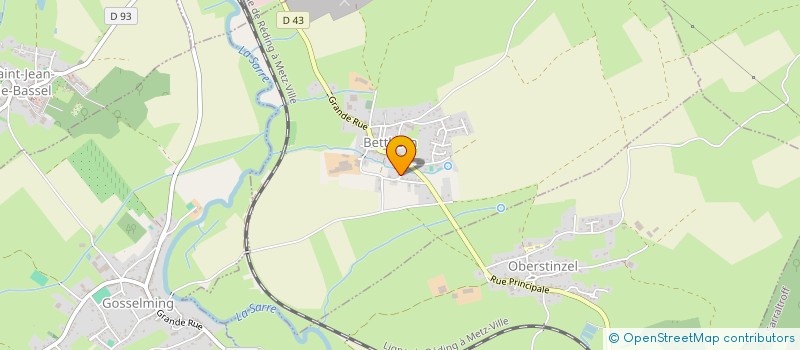 localisation de l'entreprise MONSIEUR FREDERIC SCHMITT  BETTBORN