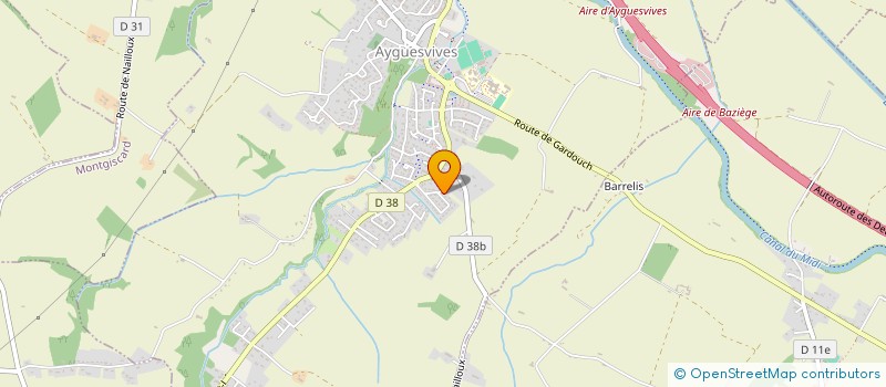 localisation de l'entreprise MONSIEUR FREDERIC SCHMITT  AYGUESVIVES