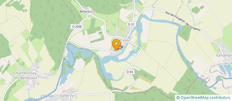 localisation de l'entreprise MONSIEUR FREDERIC SCHNAEBELLE  CIREY