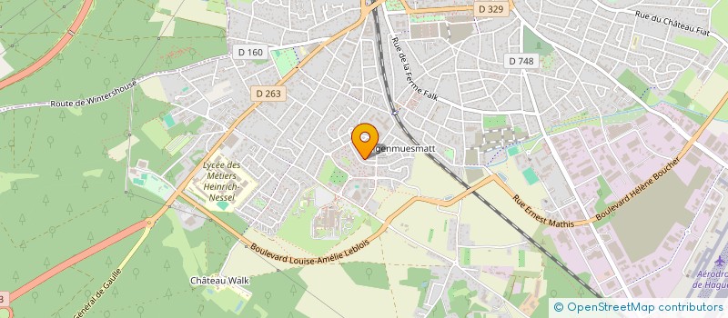 localisation de l'entreprise MONSIEUR FREDERIC SCHNEIDER à HAGUENAU