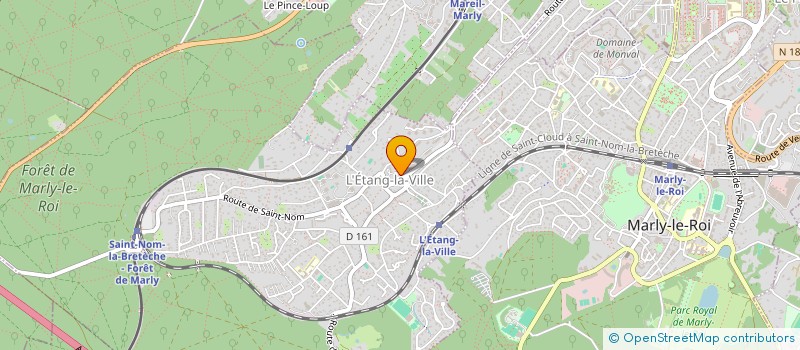 localisation de l'entreprise MONSIEUR FREDERIC SCHNEIDER  L'ETANG-LA-VILLE