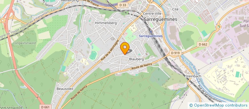 localisation de l'entreprise MONSIEUR FREDERIC SCHWARTZ à SARREGUEMINES