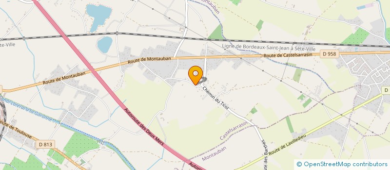 localisation de l'entreprise MONSIEUR FREDERIC SEDEK  CASTELSARRASIN