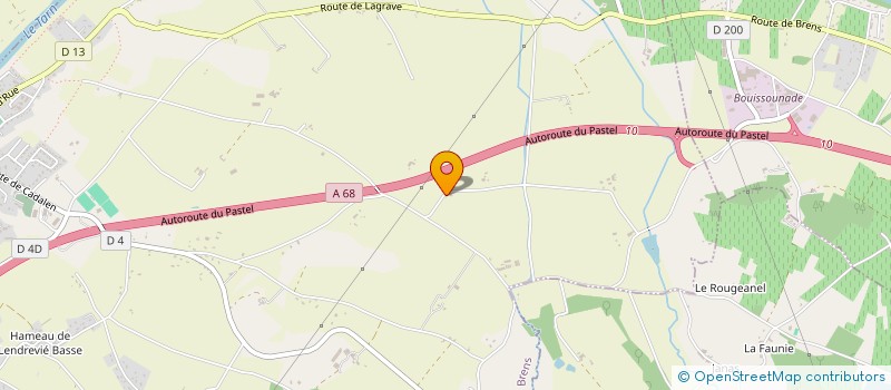 localisation de l'entreprise MONSIEUR FREDERIC SEGUI  BRENS