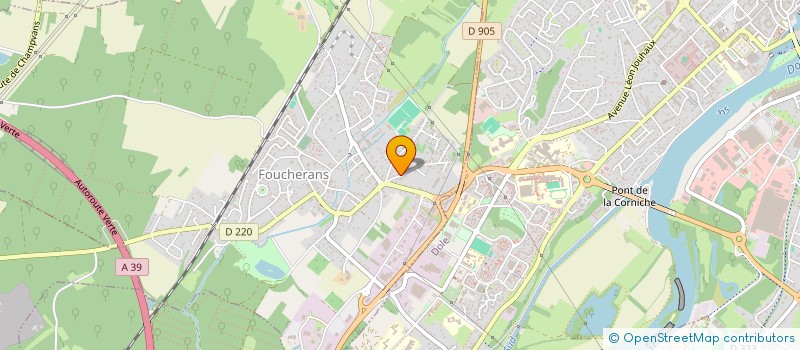 localisation de l'entreprise MONSIEUR FREDERIC SEGUIN  FOUCHERANS