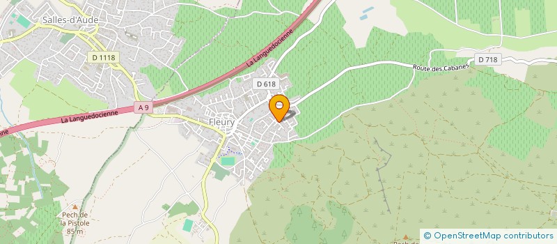 localisation de l'entreprise MONSIEUR FREDERIC SEGURA  FLEURY