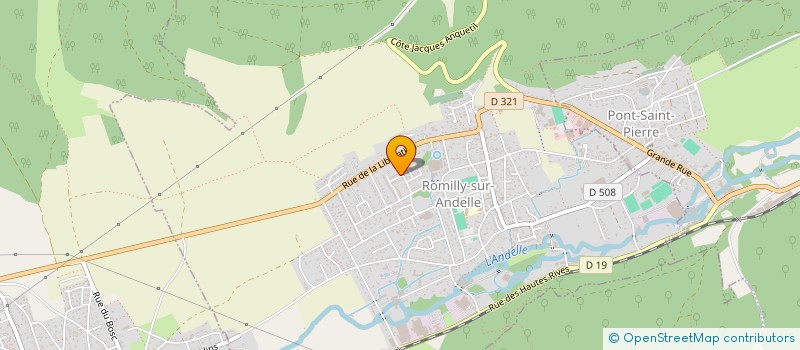 localisation de l'entreprise MONSIEUR FREDERIC SEHEUX  ROMILLY-SUR-ANDELLE