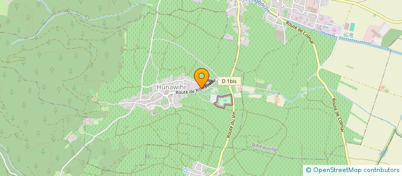 localisation de l'entreprise MONSIEUR FREDERIC SEILER  HUNAWIHR