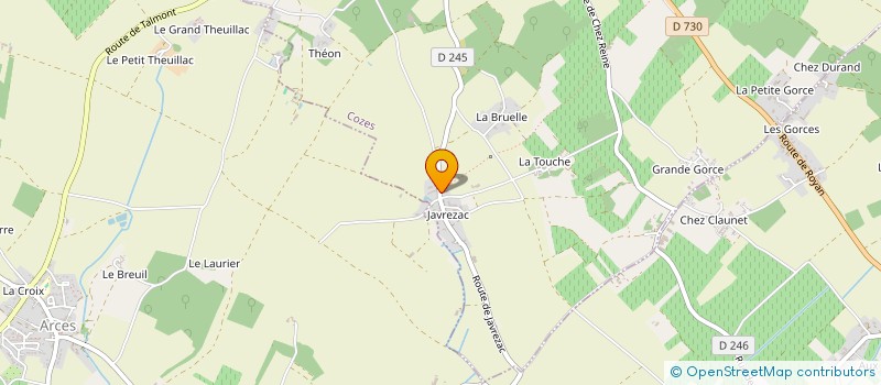 localisation de l'entreprise MONSIEUR FREDERIC SELLIER  COZES