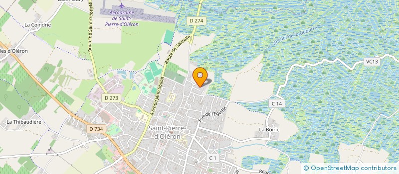 localisation de l'entreprise MONSIEUR FREDERIC SEMONSUT  SAINT-PIERRE-D OLERON
