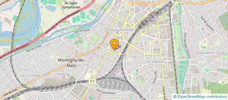 localisation de l'entreprise MONSIEUR FREDERIC SENAC  SCY-CHAZELLES