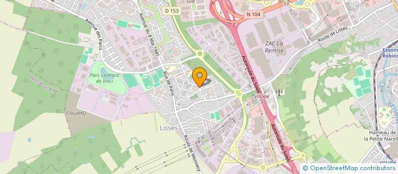 localisation de l'entreprise MONSIEUR FREDERIC SENE  LISSES