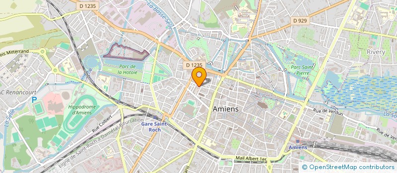 localisation de l'entreprise MONSIEUR FREDERIC SENO  AMIENS