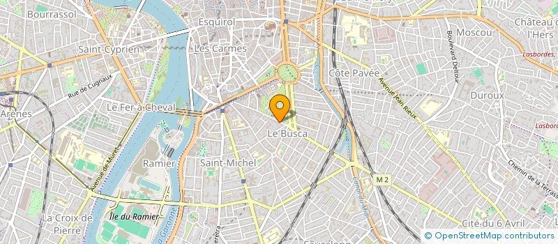 localisation de l'entreprise MONSIEUR FREDERIC SENTEIN à TOULOUSE