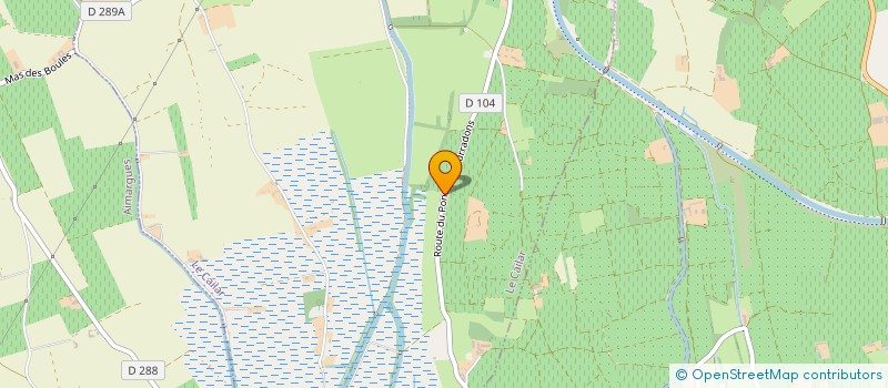 localisation de l'entreprise MONSIEUR FREDERIC SENTHILLE  LE CAILAR