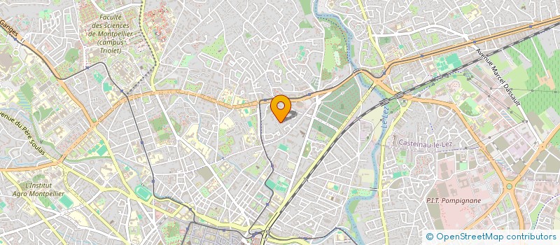 localisation de l'entreprise MONSIEUR FREDERIC SERRADEIL à MONTPELLIER