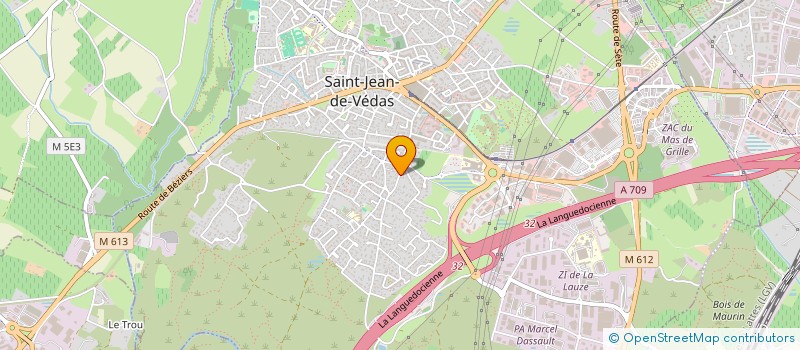 localisation de l'entreprise MONSIEUR FREDERIC SEVESTRE à SAINT-JEAN-DE-VEDAS