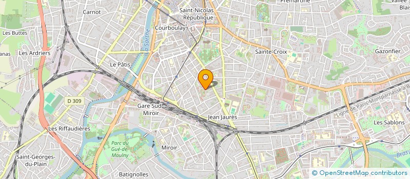 localisation de l'entreprise MONSIEUR FREDERIC SI AHMED  LE MANS