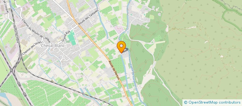 localisation de l'entreprise MONSIEUR FREDERIC SICARD  CHEVAL-BLANC