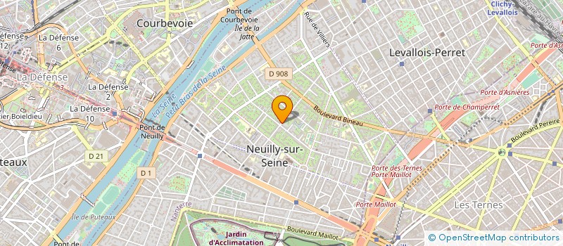 localisation de l'entreprise MONSIEUR FREDERIC SICSIC à NEUILLY-SUR-SEINE