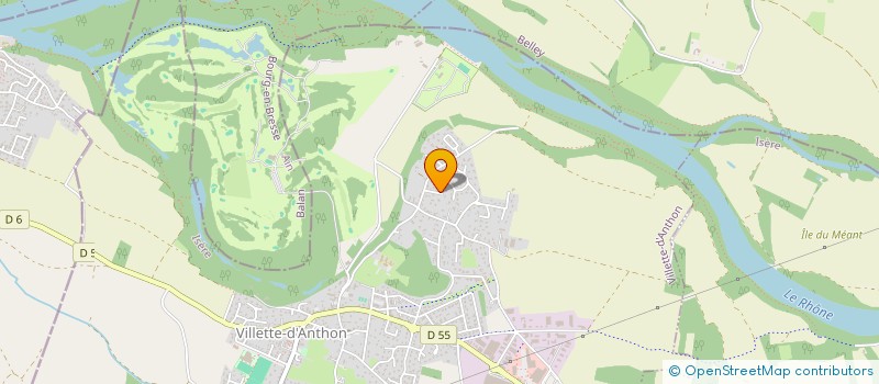 localisation de l'entreprise MONSIEUR FREDERIC SILVESTRE  VILLETTE-D'ANTHON