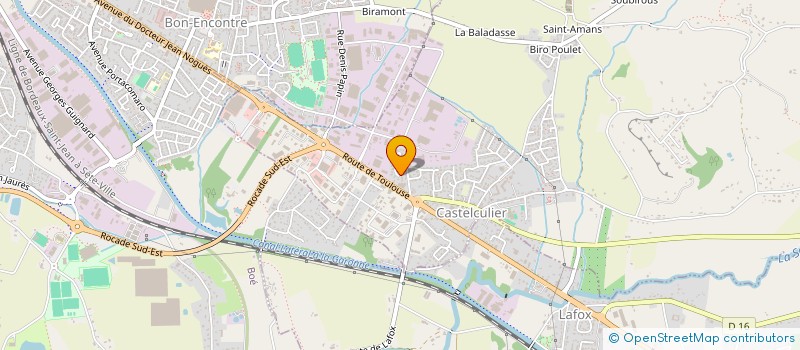 localisation de l'entreprise MONSIEUR FREDERIC SILVESTRE à CASTELCULIER