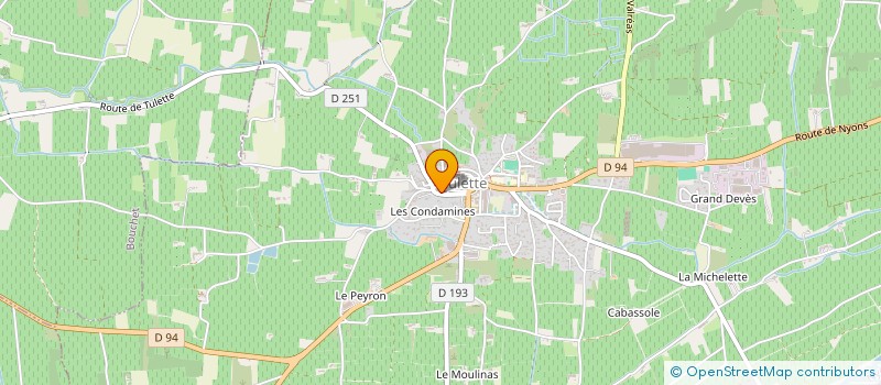 localisation de l'entreprise MONSIEUR FREDERIC SIMEONE à TULETTE