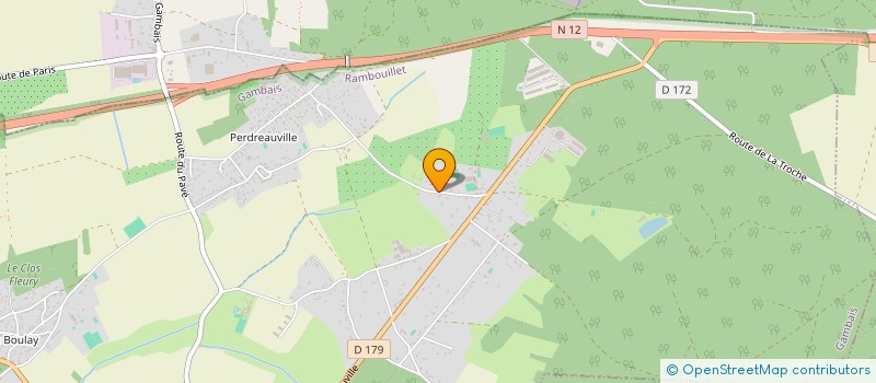 localisation de l'entreprise MONSIEUR FREDERIC SIMON  GAMBAIS