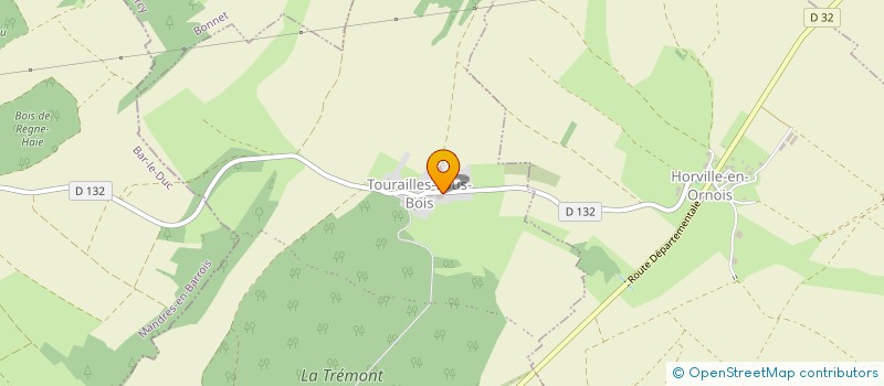 localisation de l'entreprise MONSIEUR FREDERIC SIMONNET  GONDRECOURT-LE-CHATEAU
