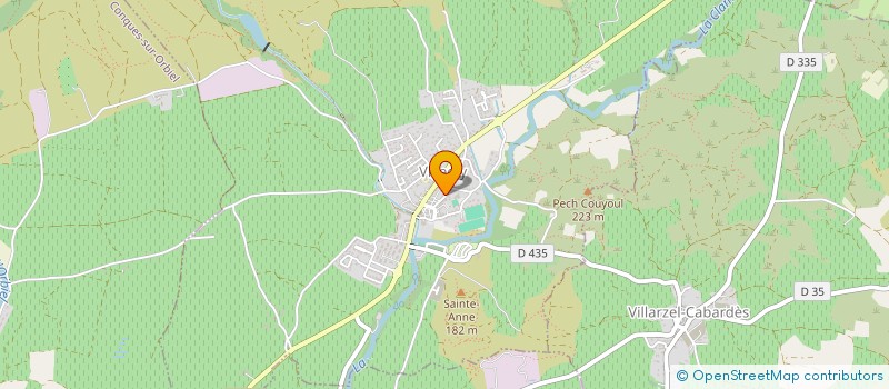 localisation de l'entreprise MONSIEUR FREDERIC SIRERA  SALSIGNE