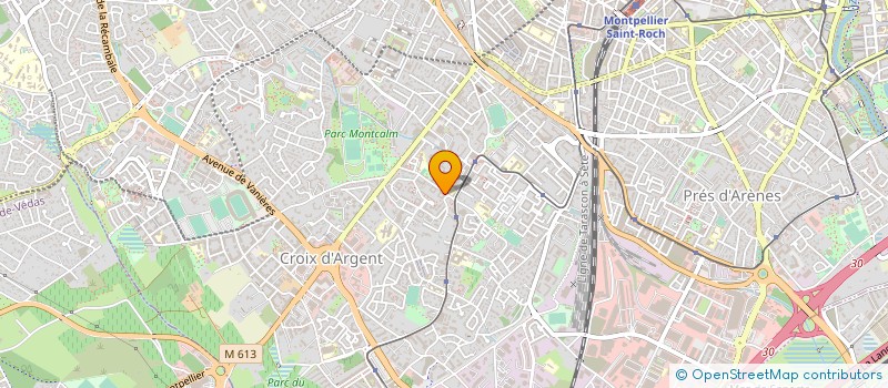 localisation de l'entreprise MONSIEUR FREDERIC SIRINGO à MONTPELLIER