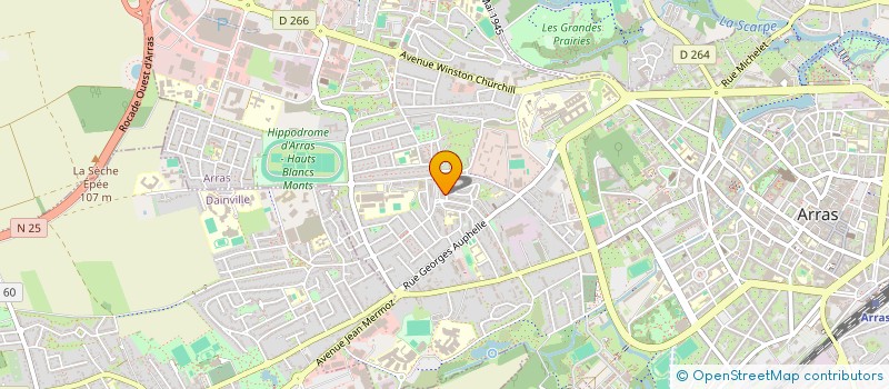 localisation de l'entreprise MONSIEUR FREDERIC SISSOKO à ARRAS