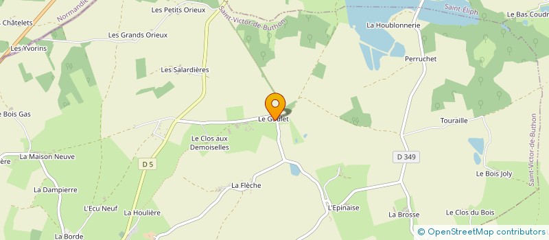 localisation de l'entreprise MONSIEUR FREDERIC SITEK à ST ELIPH