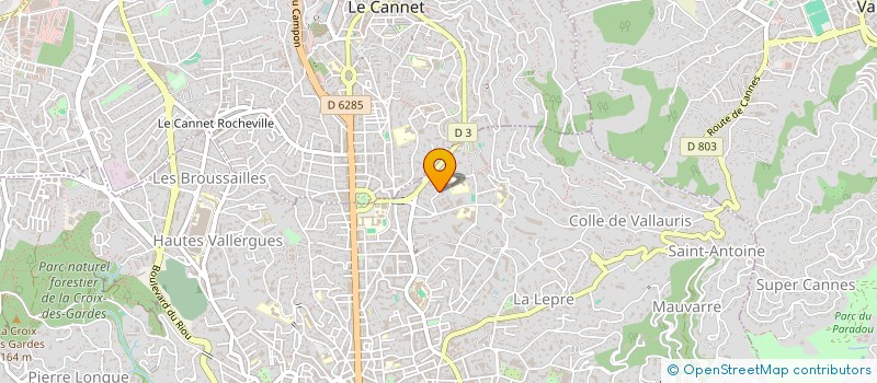 localisation de l'entreprise MONSIEUR FREDERIC SLAMA à CANNES