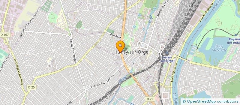 localisation de l'entreprise MONSIEUR FREDERIC SOARES à JUVISY-SUR-ORGE