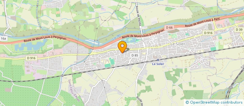 localisation de l'entreprise MONSIEUR FREDERIC SOCHON à LE SOLER