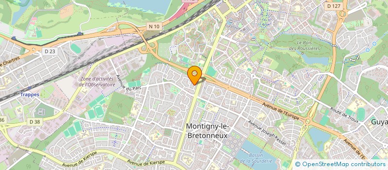 localisation de l'entreprise MONSIEUR FREDERIC SOCKEEL  MONTIGNY-LE-BRETONNEUX