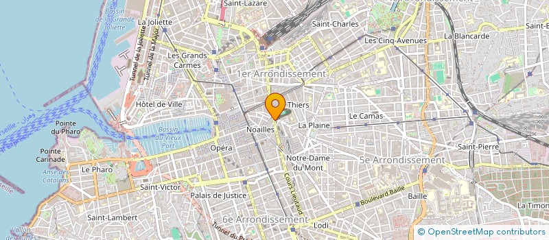 localisation de l'entreprise MONSIEUR FREDERIC SOCLEY à MARSEILLE