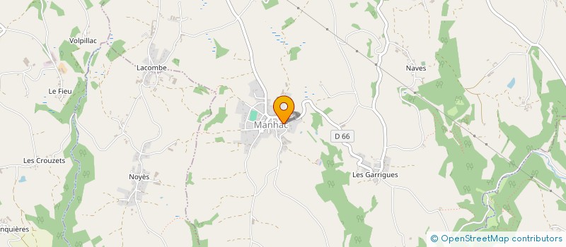 localisation de l'entreprise MONSIEUR FREDERIC SOGORB  MANHAC