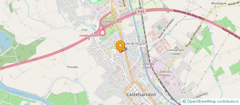 localisation de l'entreprise MONSIEUR FREDERIC SOLIS  CASTELSARRASIN