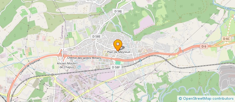 localisation de l'entreprise MONSIEUR FREDERIC SOMMER  MEYREUIL