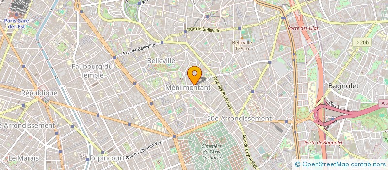 localisation de l'entreprise MONSIEUR FREDERIC SONNIER  PARIS
