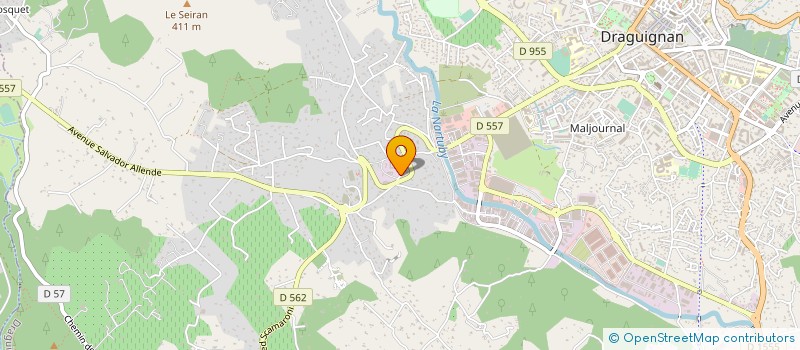 localisation de l'entreprise MONSIEUR FREDERIC SORBIER à DRAGUIGNAN