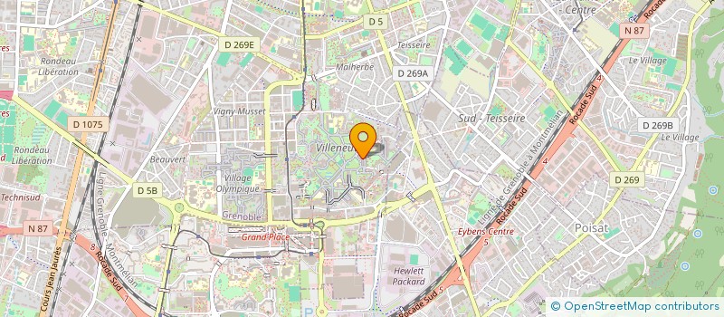 localisation de l'entreprise MONSIEUR FREDERIC SOUBEYRAN à GRENOBLE