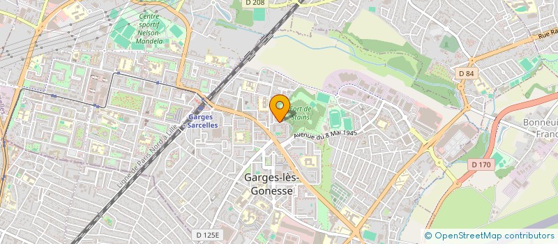 localisation de l'entreprise MONSIEUR FREDERIC SOUDIN à GARGES LES GONESSE