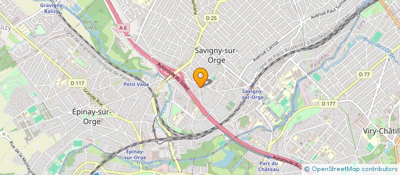 localisation de l'entreprise MONSIEUR FREDERIC SOULE à SAVIGNY-SUR-ORGE