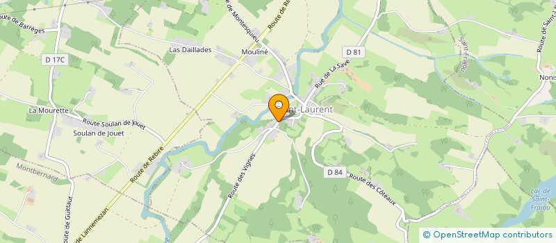 localisation de l'entreprise MONSIEUR FREDERIC SOUQUE  FRONTIGNAN-SAVES