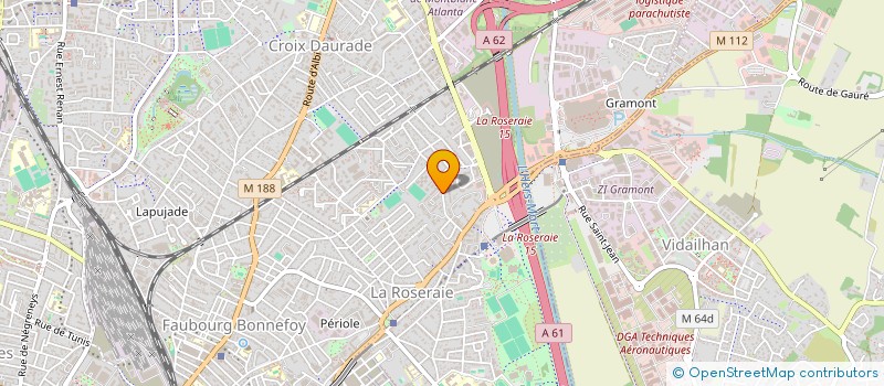 localisation de l'entreprise MONSIEUR FREDERIC SOURBIE à TOULOUSE
